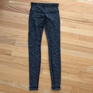 Lululemon thick gray 28” leggings
